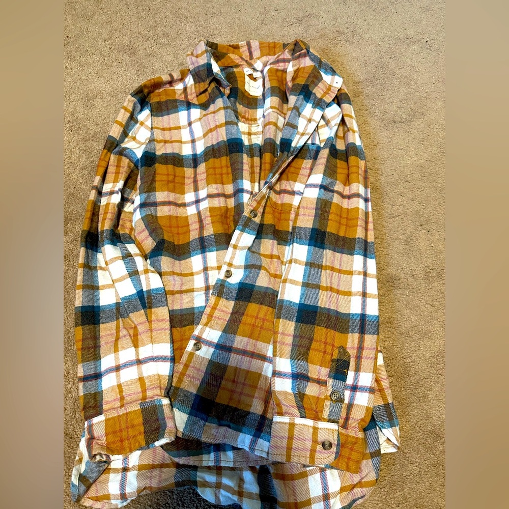 American Eagle flannel button down
